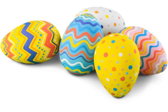 Picture of Easter eggs