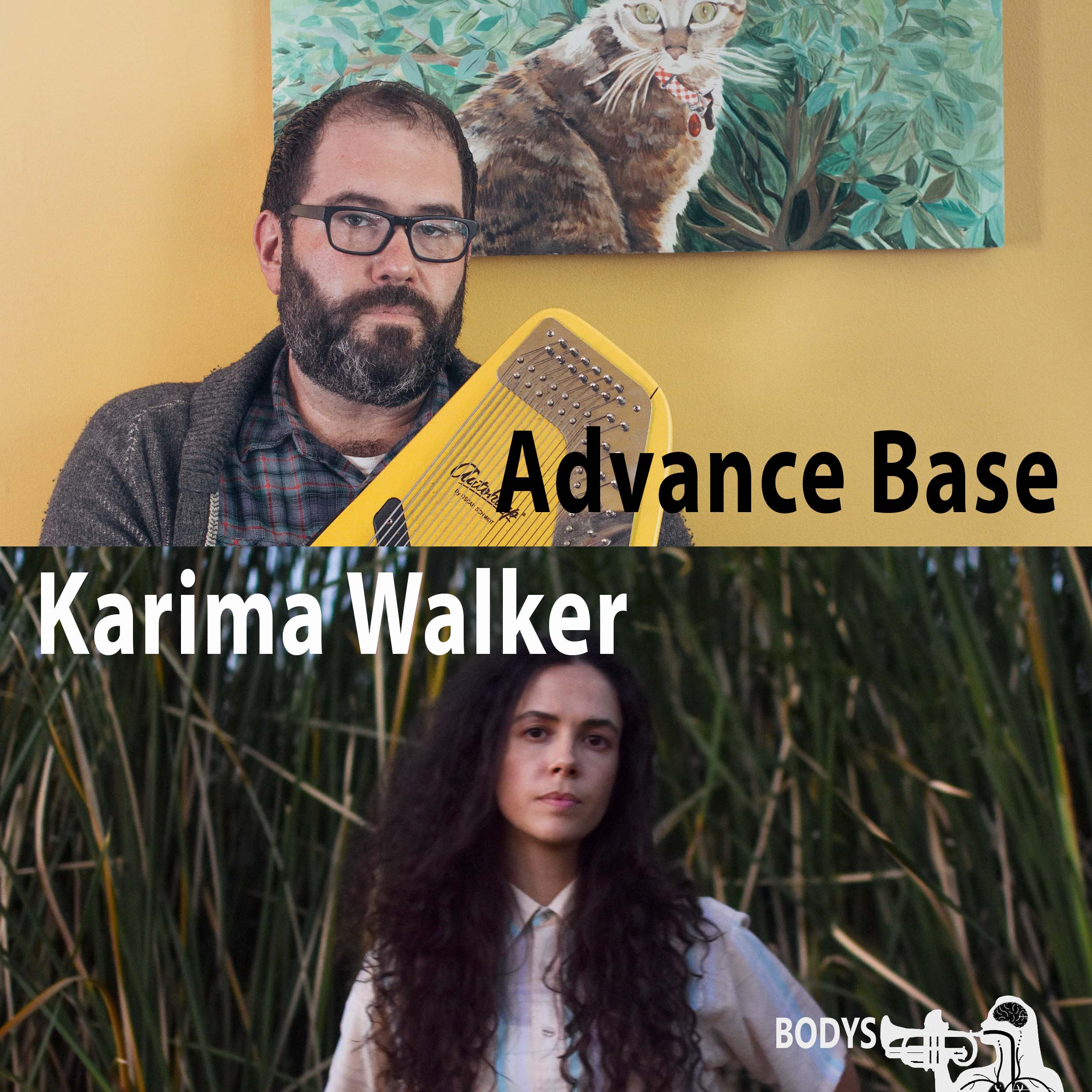 Bodys presents: Advance Base + Karima Walker - Experience Wakefield