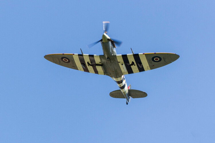 wakefield armed forces day - spitfire