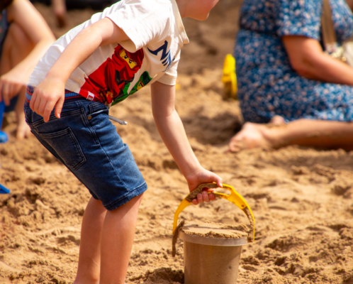 Sandpit at A Grand Day Out
