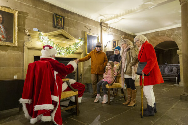 Father Christmas at Nostell