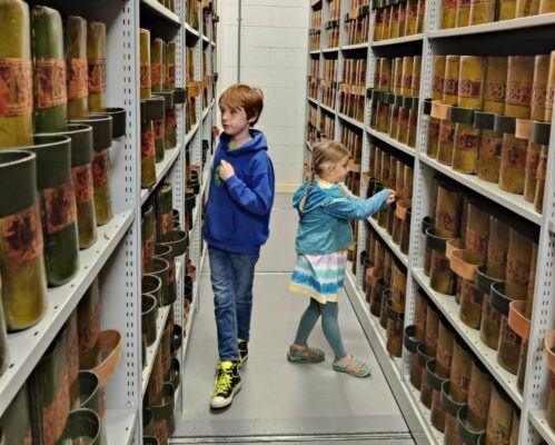 Family friendly guided tour, behind the scenes at West Yorkshire History Centre